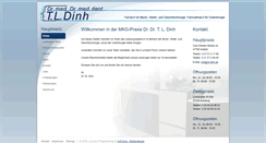 Desktop Screenshot of dr-dinh.de